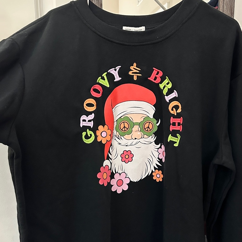 Groovy & Bright Santa Sweatshirt